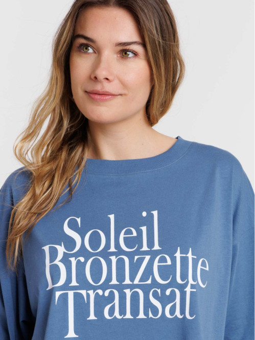 T-shirt soleil bronzette...