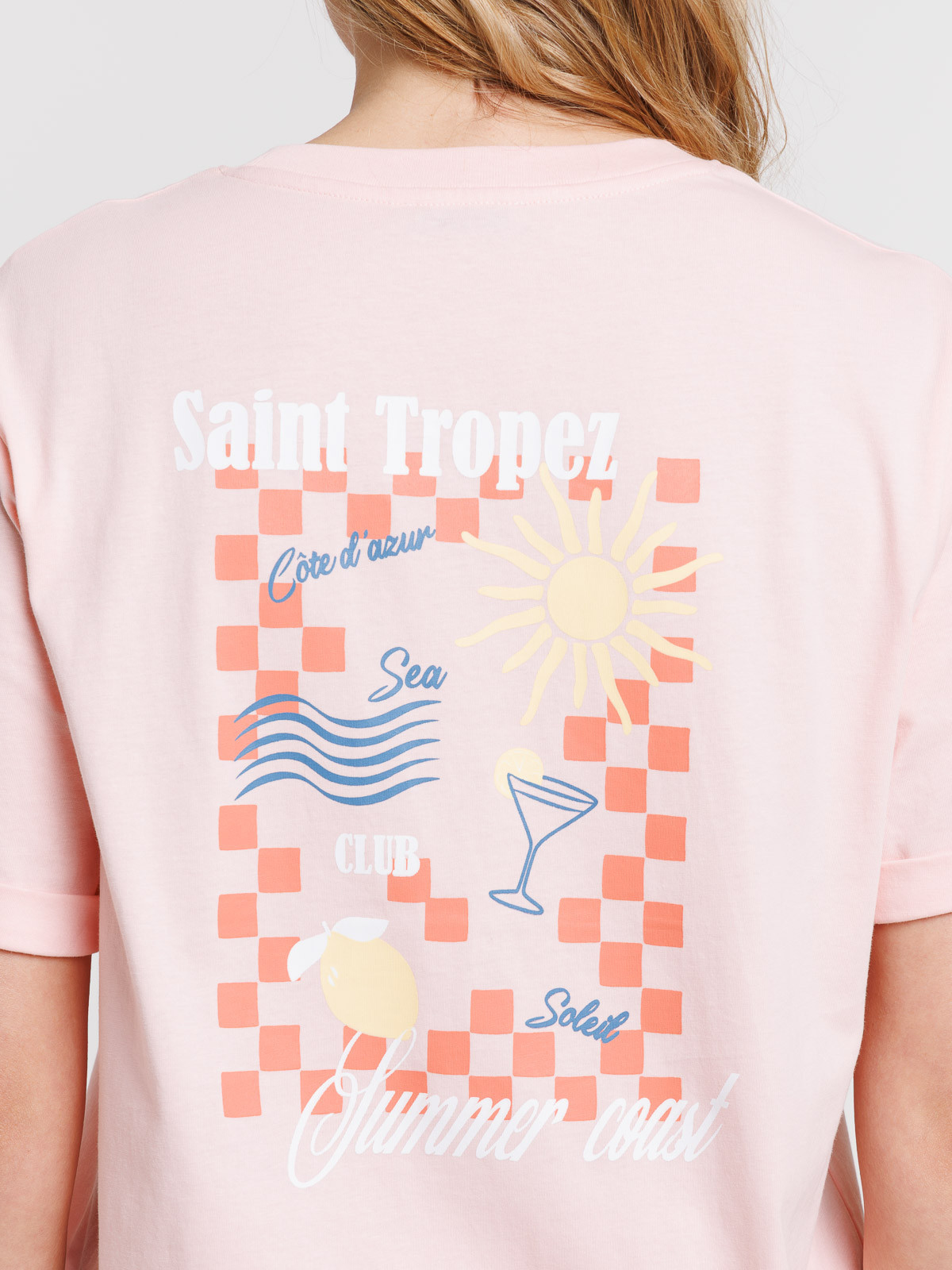 T-shirt Saint-Tropez femme
