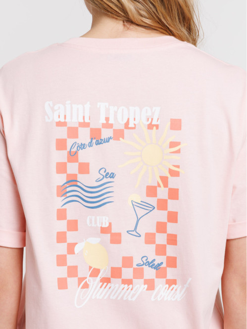 T-shirt Saint-Tropez femme