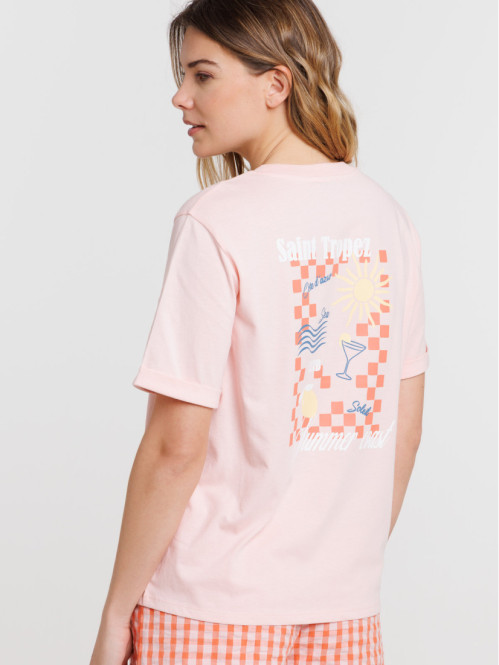 T-shirt Saint-Tropez femme