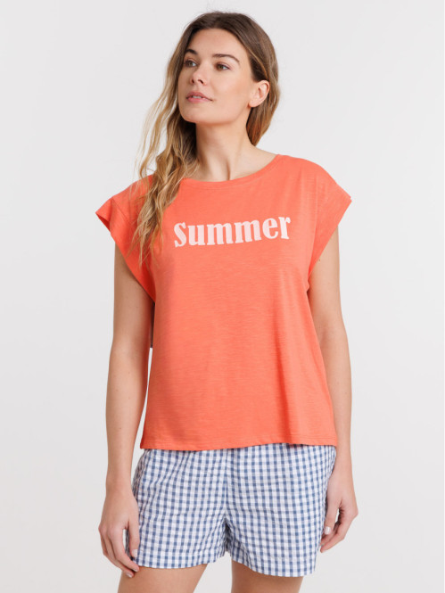 T-shirt manches courtes...