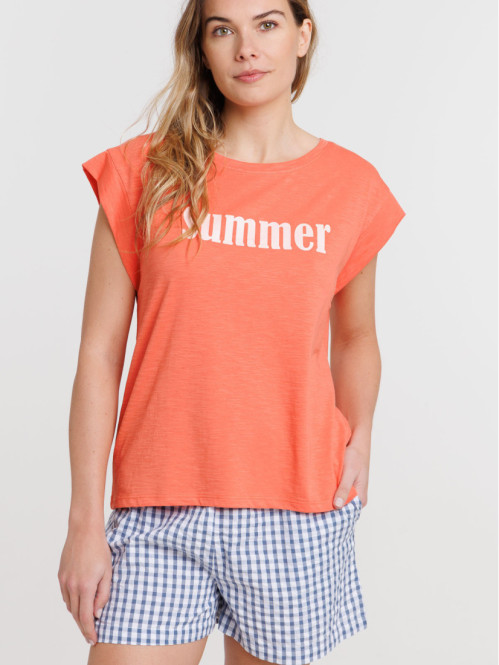 T-shirt manches courtes...