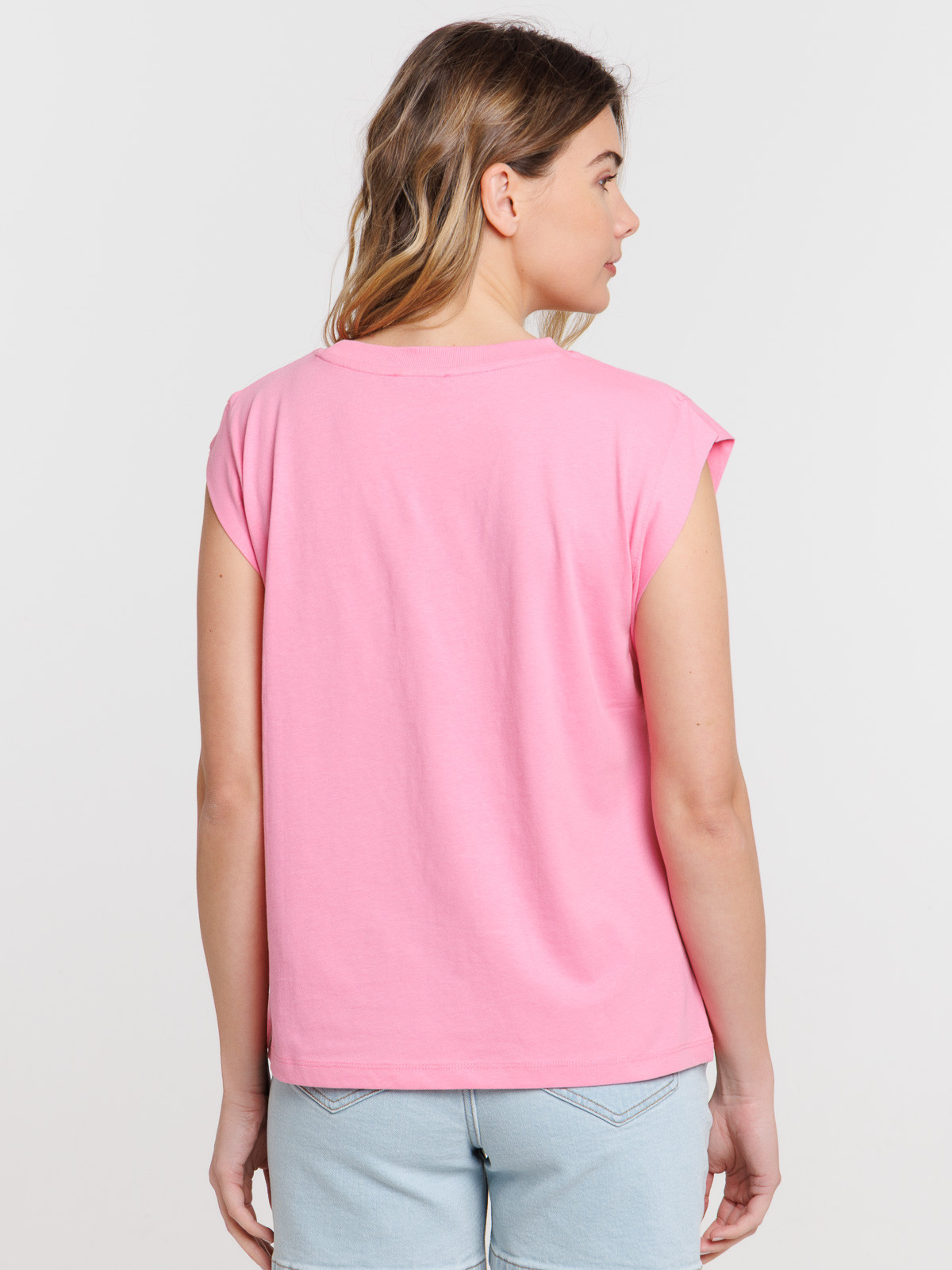Debardeur femme coloris bubble pink