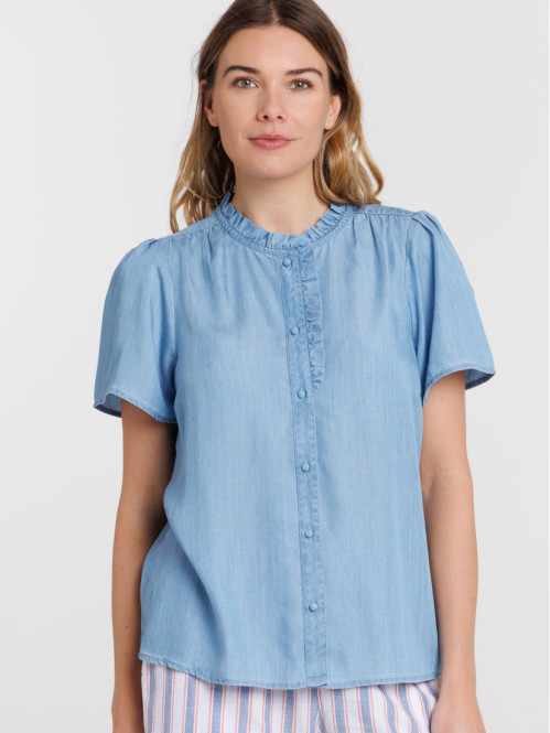 Chemise manches courtes...