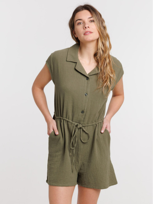 Combinaison courte gaze de...