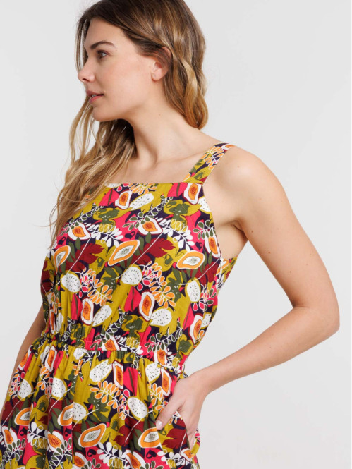 Combipantalon imprimée femme