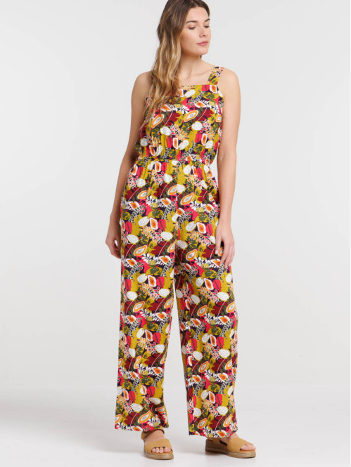 Combipantalon imprimée femme