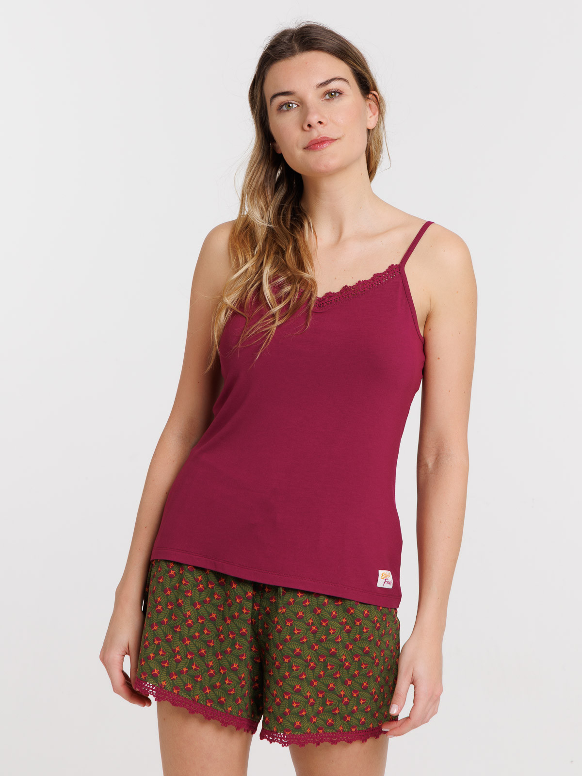 Pyjashort motif floral femme Pyjashort motif floral femme