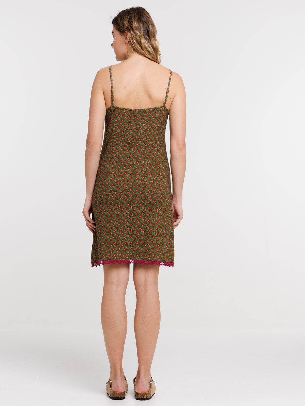 Nuisette fleurie femme Nuisette fleurie femme