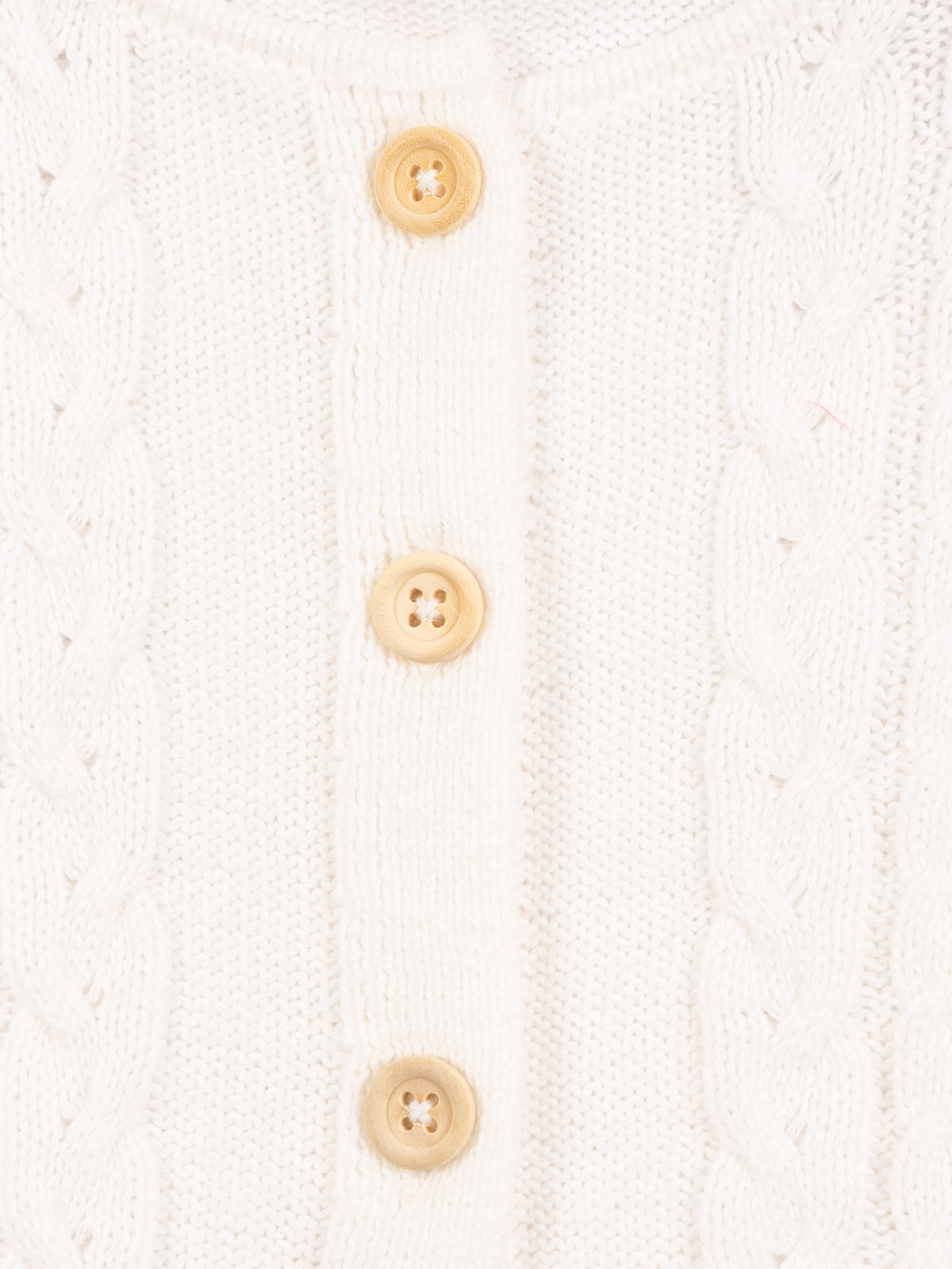 Gilet sans manches écru fille (3-12A)