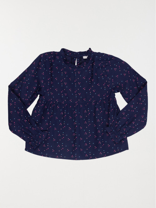 Blouse bleu officier motif...