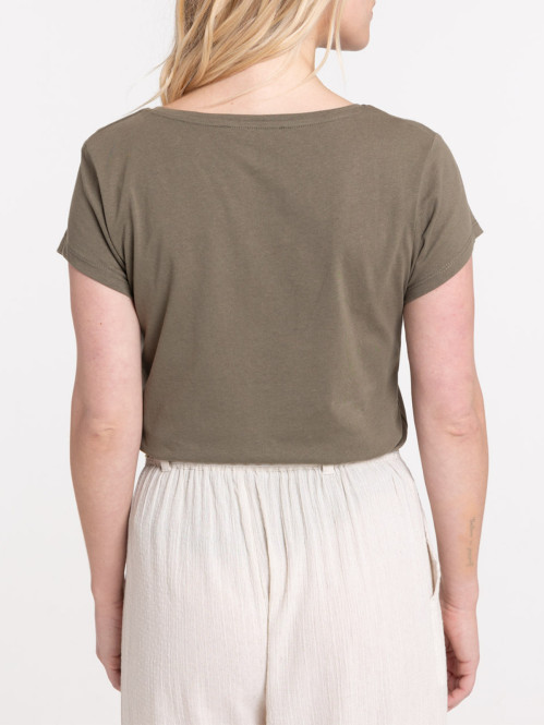 T-shirt basique urban kaki...