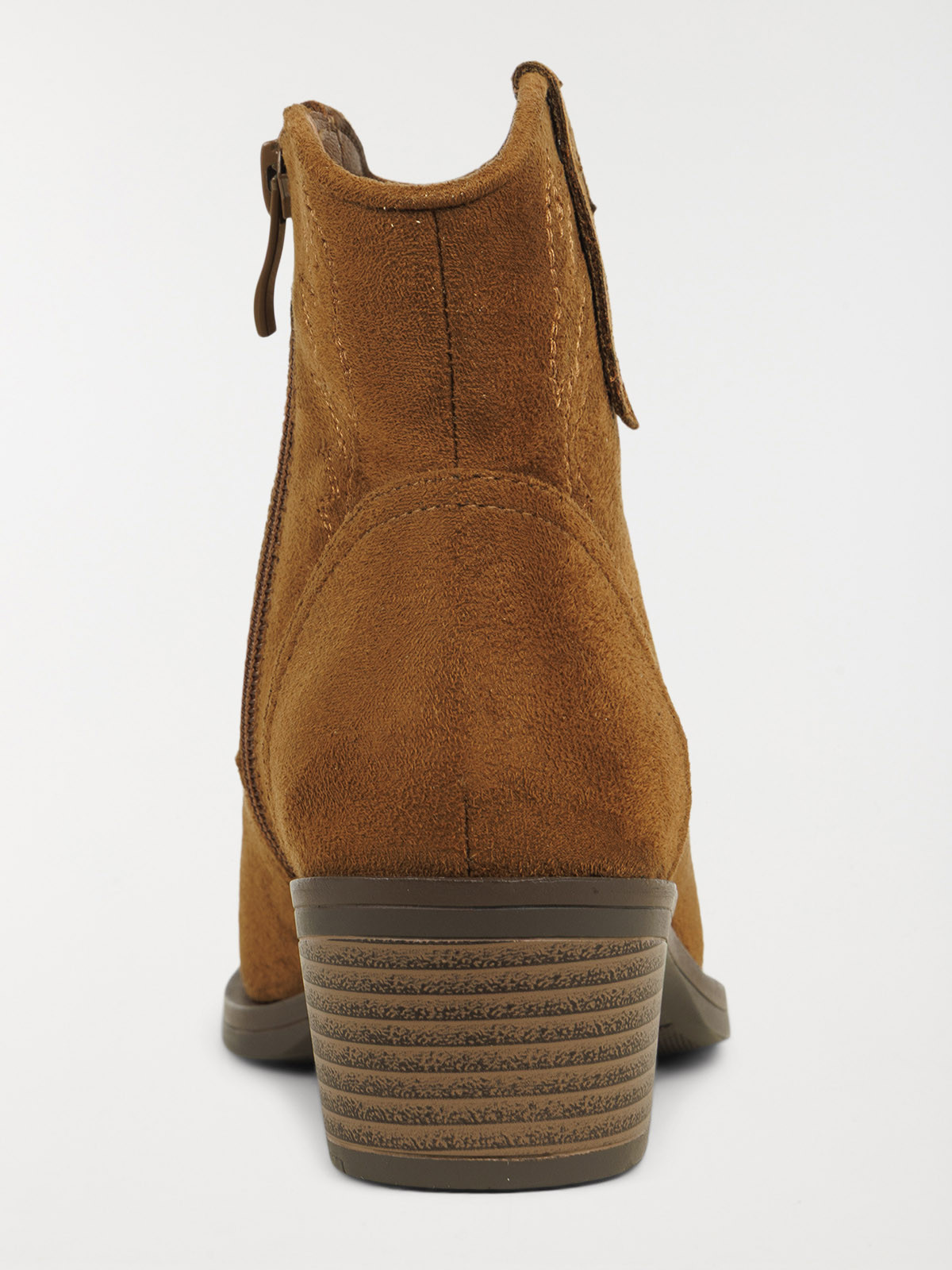 Bottines à talon femme camel (36-41)