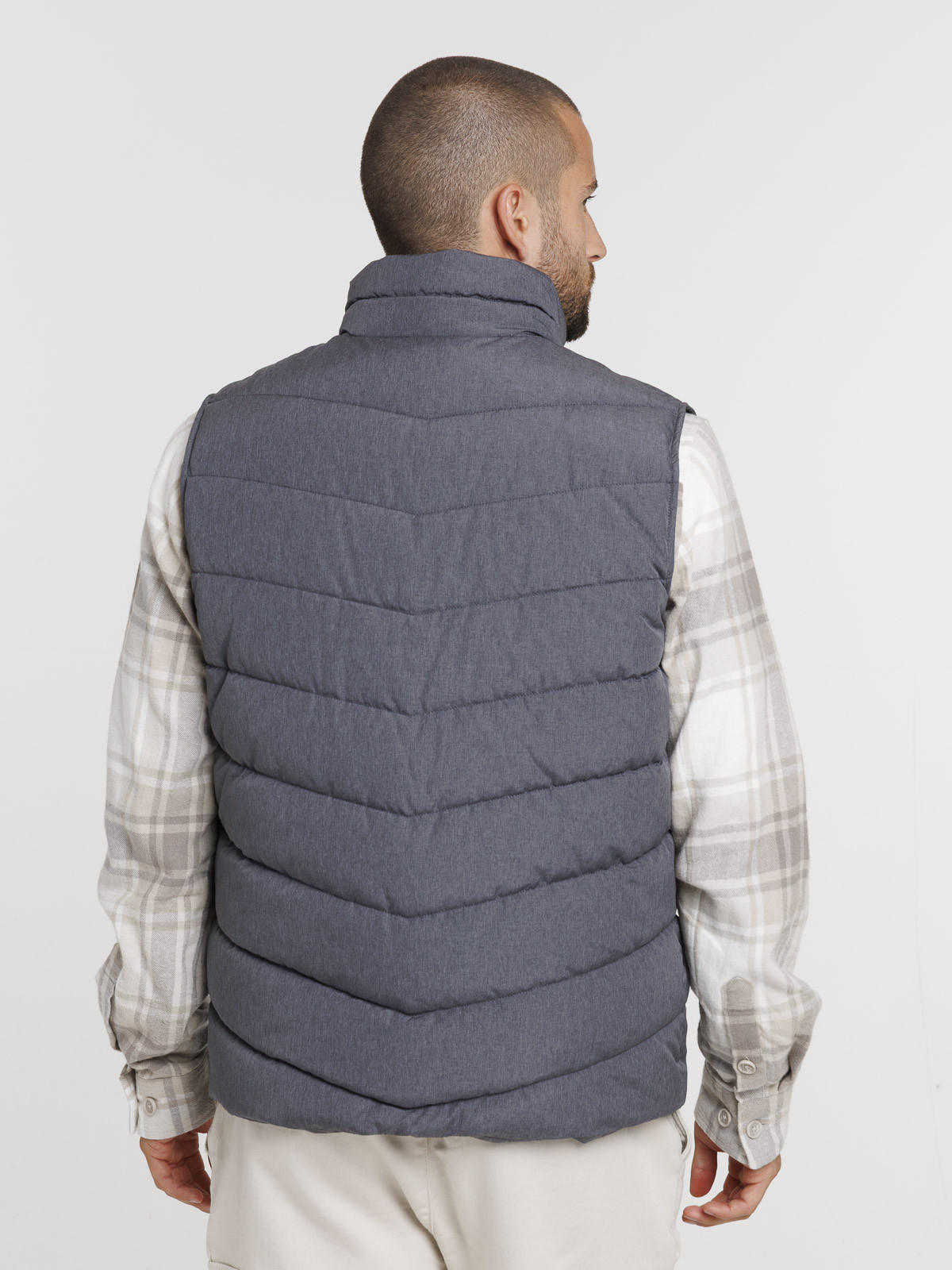 Veste sans manches zippée homme