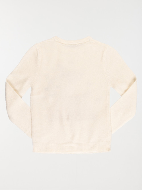 Pull cerf noël fille (3-12A)