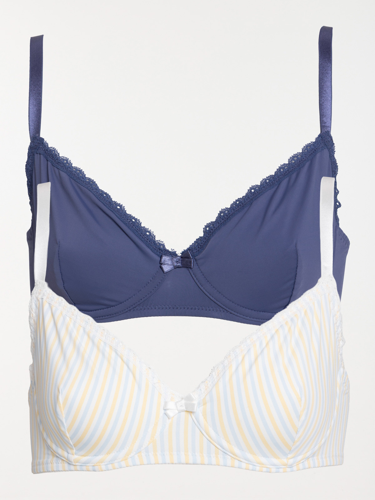 Lot de 2 soutiens-gorge femme (85B-95E) Lot de 2 soutiens-gorge femme (85B-95E)