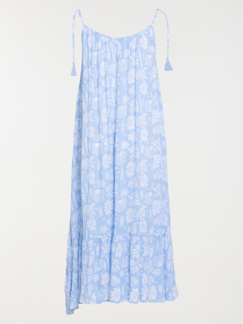 Robe longue imprimée grande...