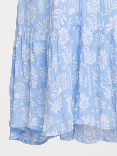 Robe longue imprimée grande...