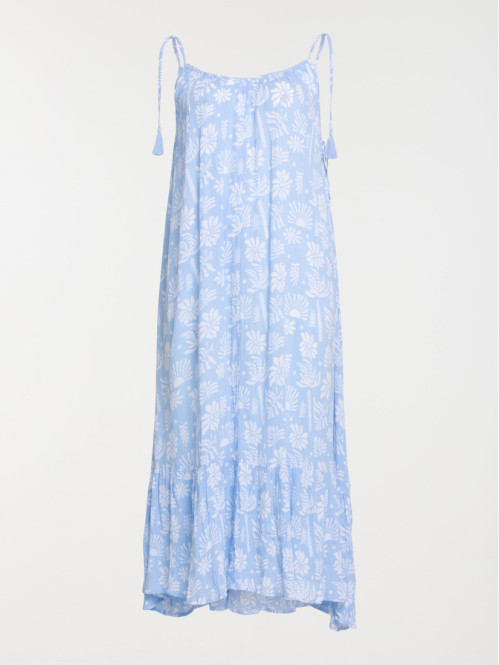 Robe longue imprimée grande...