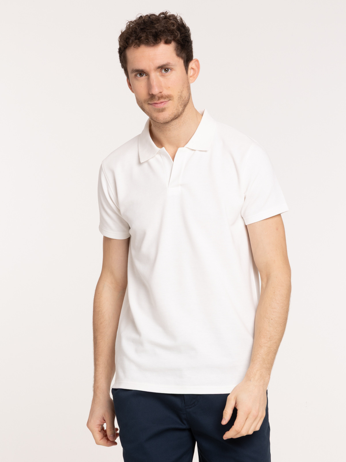 Polo homme manches courtes