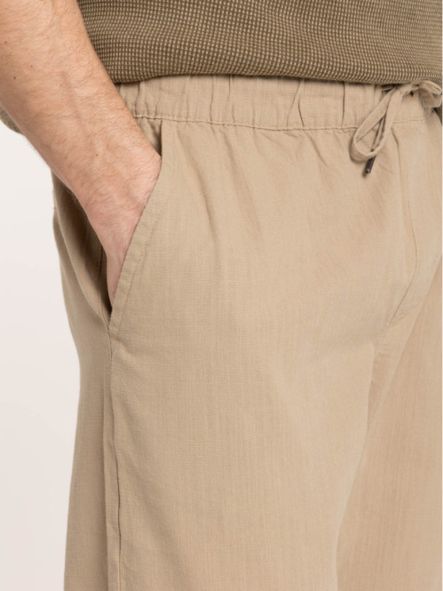 Pantalon taille élastiquée...