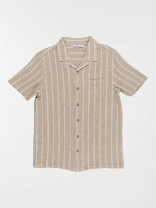 Chemisette rayée garçon...