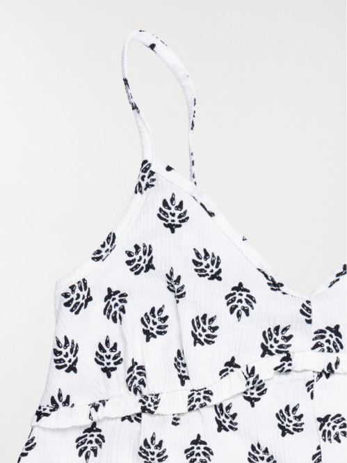 Combipantalon imprimé fille...