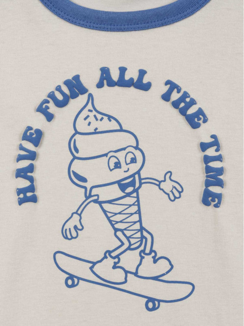 T-shirt motif glace garçon...