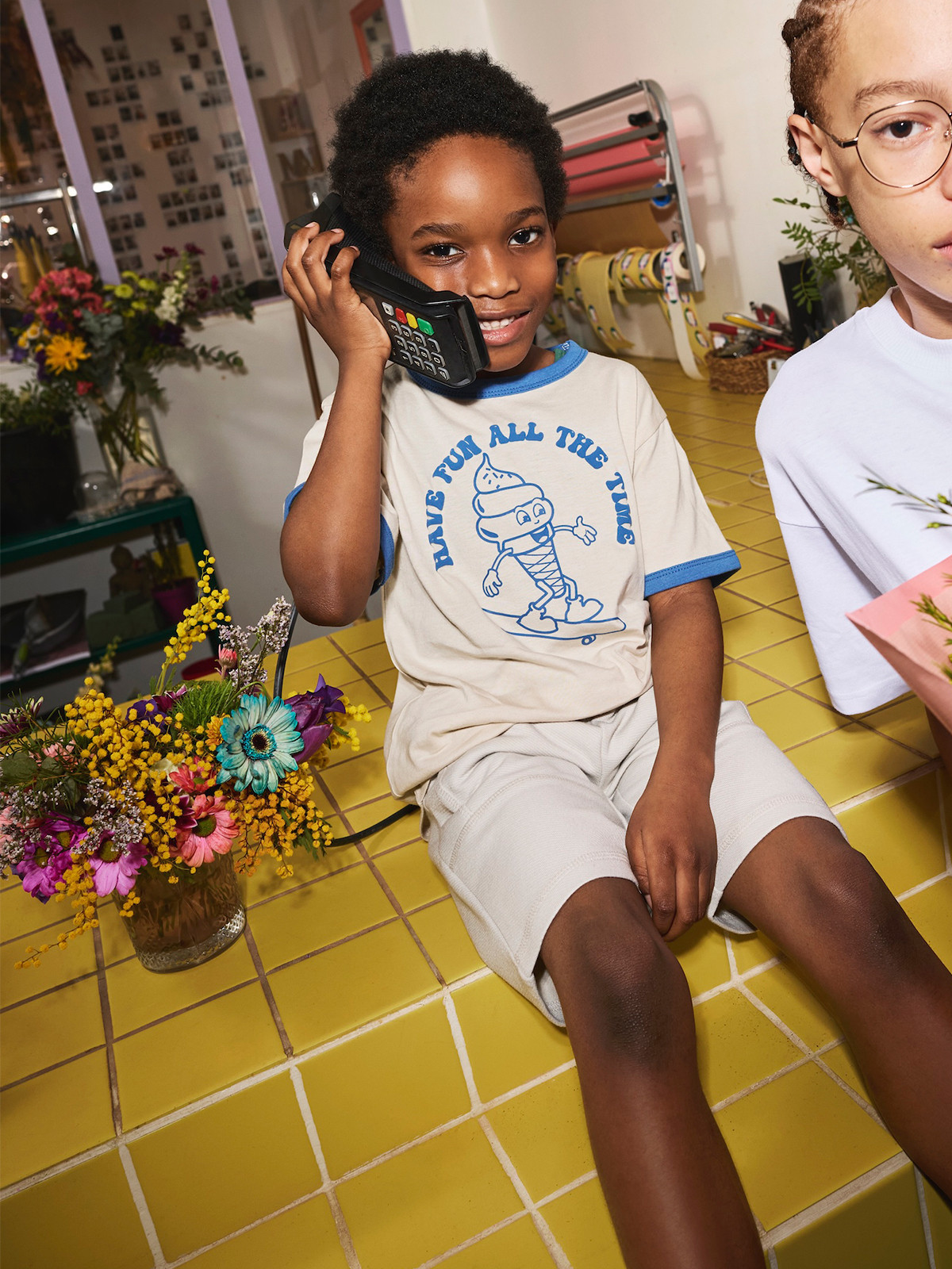 T-shirt motif glace garçon (3-12A) T-shirt motif glace garçon (3-12A)