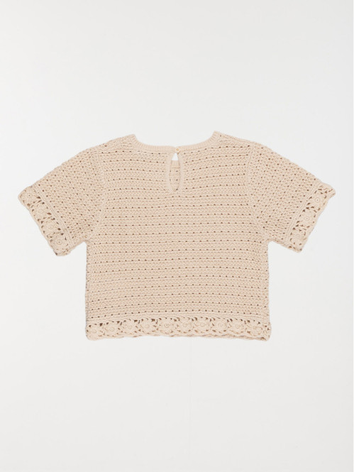 Pull maille crochet fille...