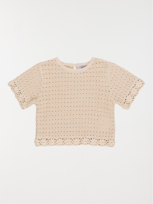 Pull maille crochet fille...