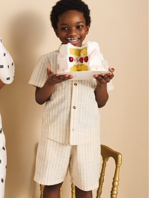 Chemise rayée garçon (3-12A)