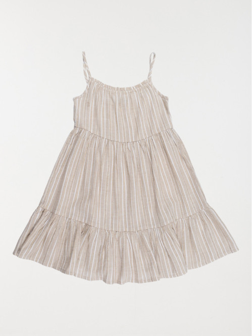 Robe à bretelles rayures...