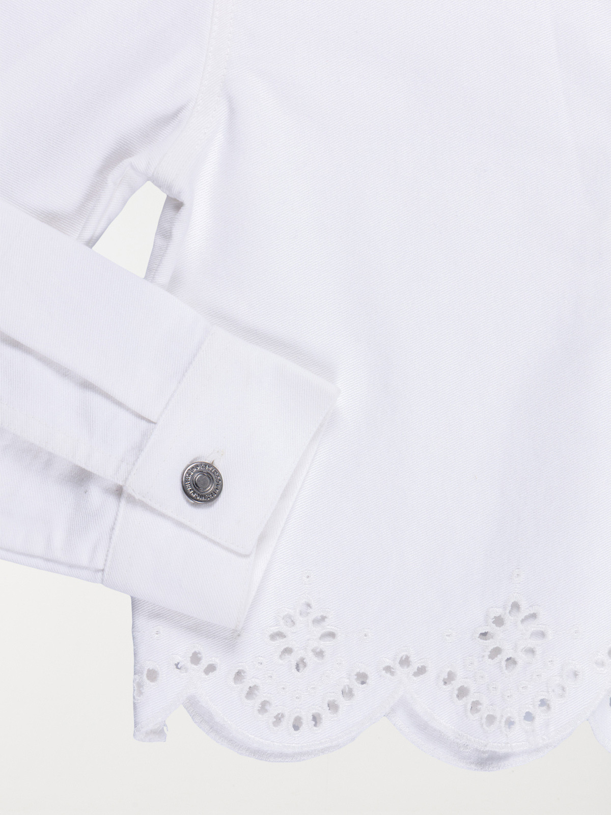 Veste écru brodée fille (3-12A)