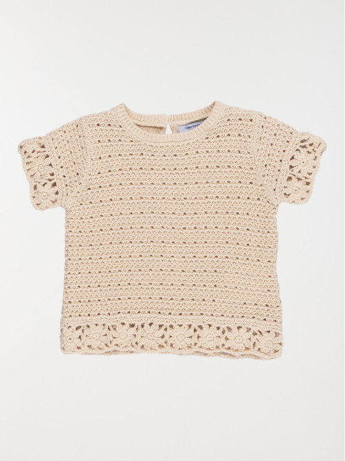 Pull maille crochet fille...