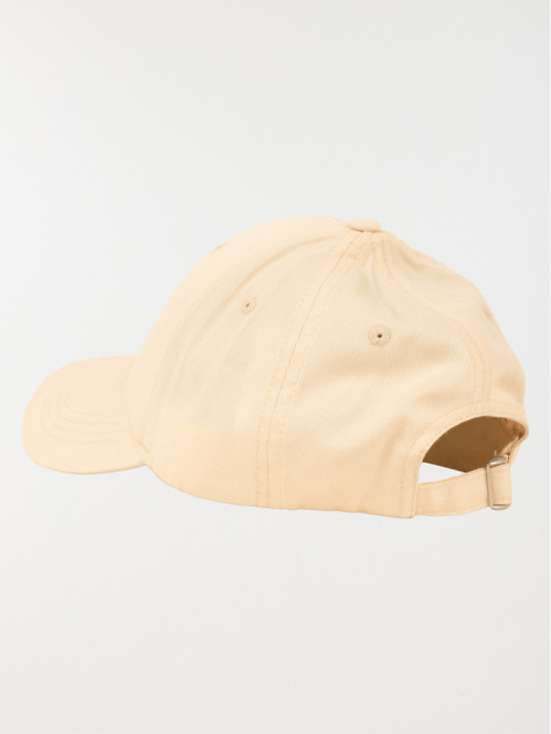 Casquette unie beige rosé...