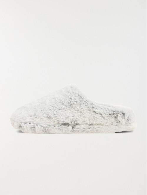 Chaussons tout doux gris femme (36-41) Chaussons tout doux gris femme (36-41)