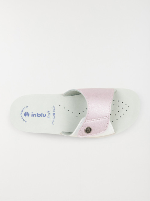 Mules conforts blanches...