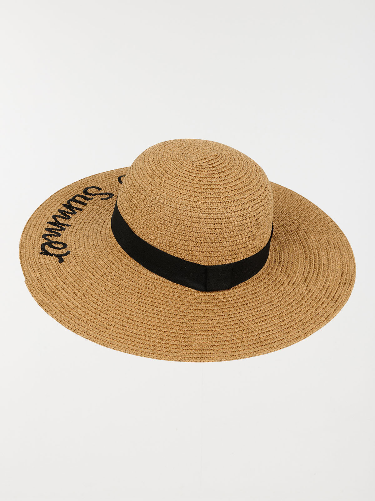 Chapeau brodé Hello Summer femme