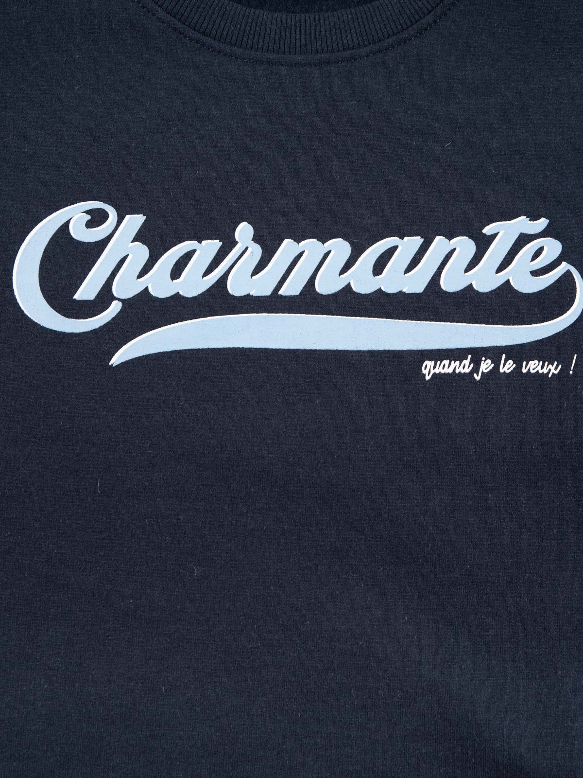 Sweat court à message fille (10-16A)