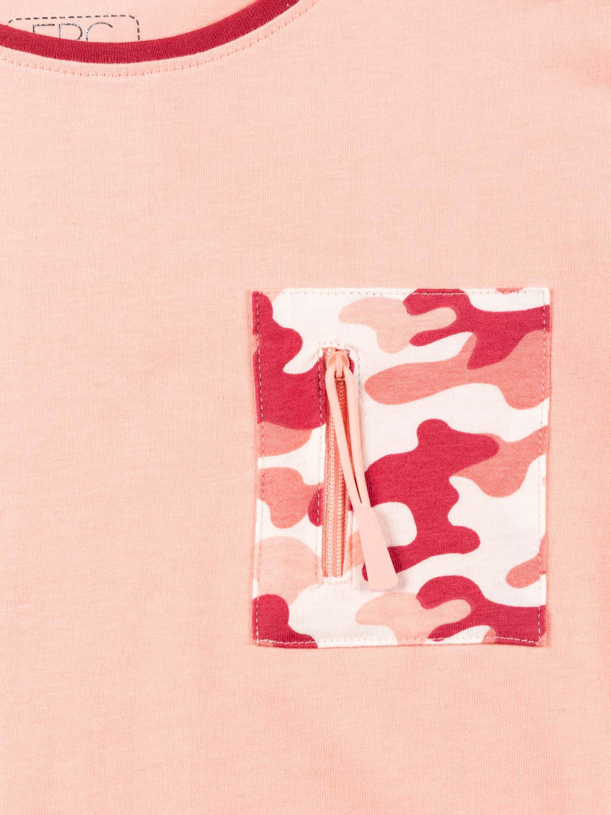 T-shirt rose imprimé fille (10-16A) T-shirt rose imprimé fille (10-16A)
