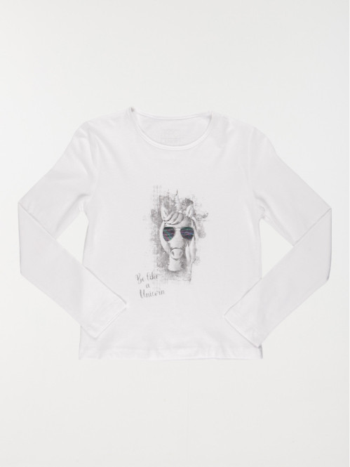 Tee-shirt licorne fille...
