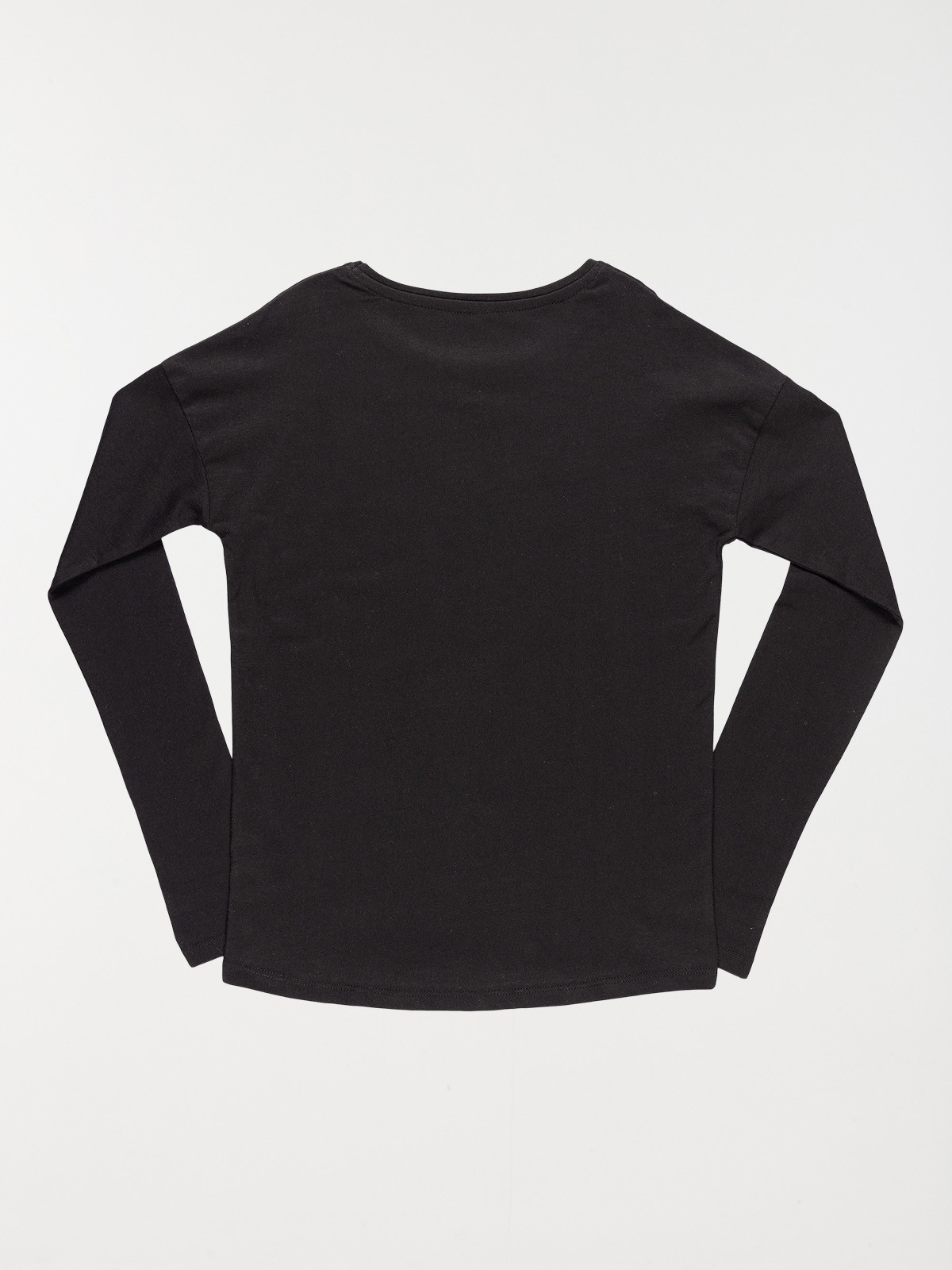 T-shirt noir message fille (10-16A) T-shirt noir message fille (10-16A)