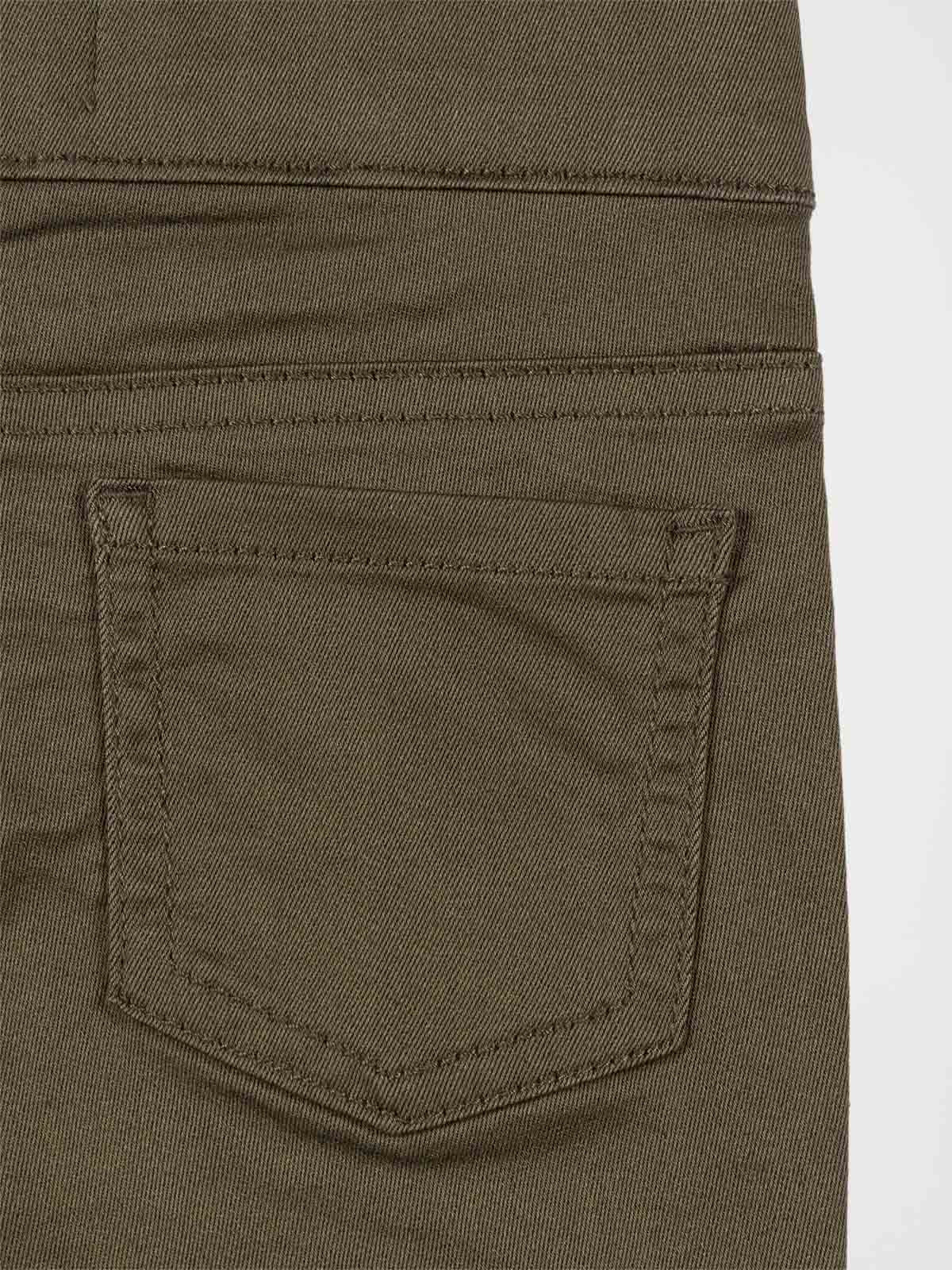 Jegging fille uni kaki quite (3-8A)