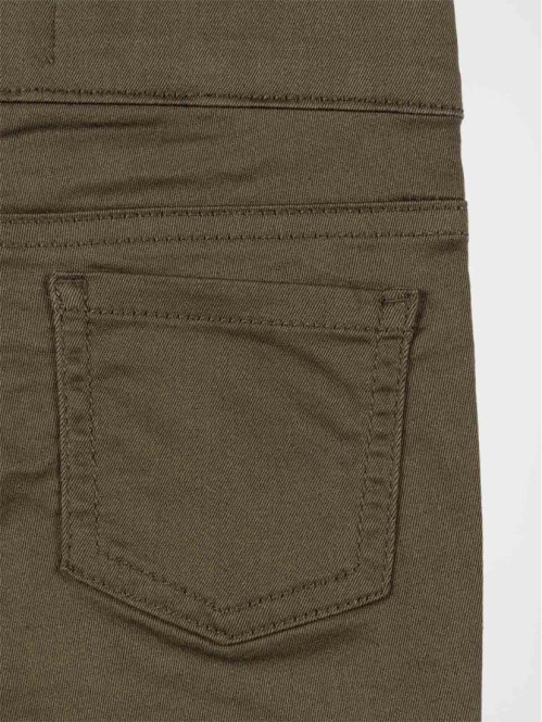 Jegging fille uni kaki...