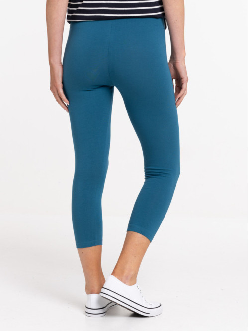 Corsaire bleu paon femme