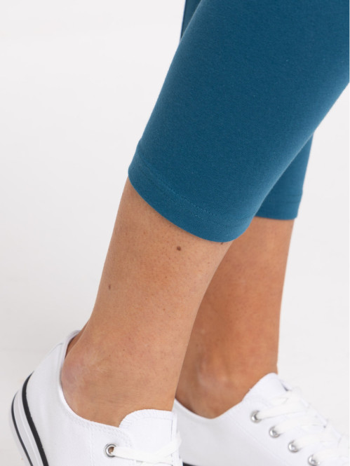 Corsaire bleu paon femme