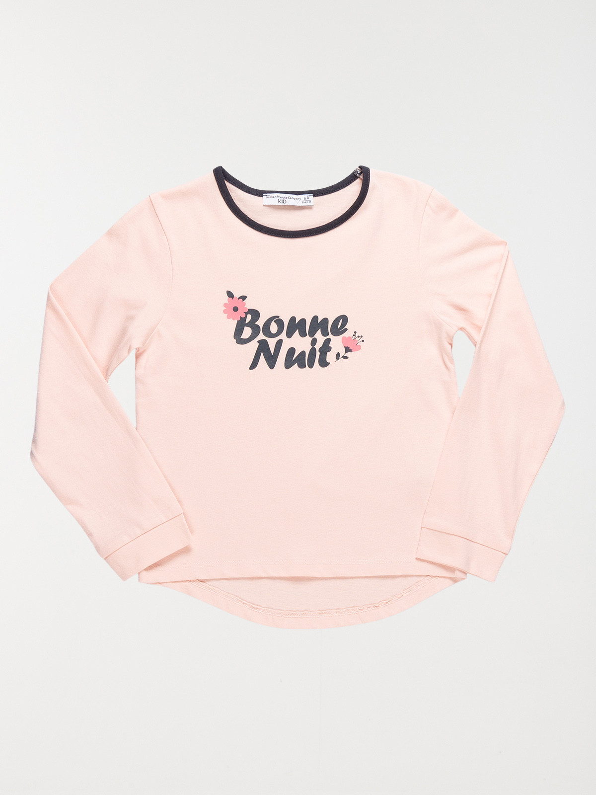 Pyjama bonne nuit et fleurs fille (3-8A) Pyjama bonne nuit et fleurs fille (3-8A)