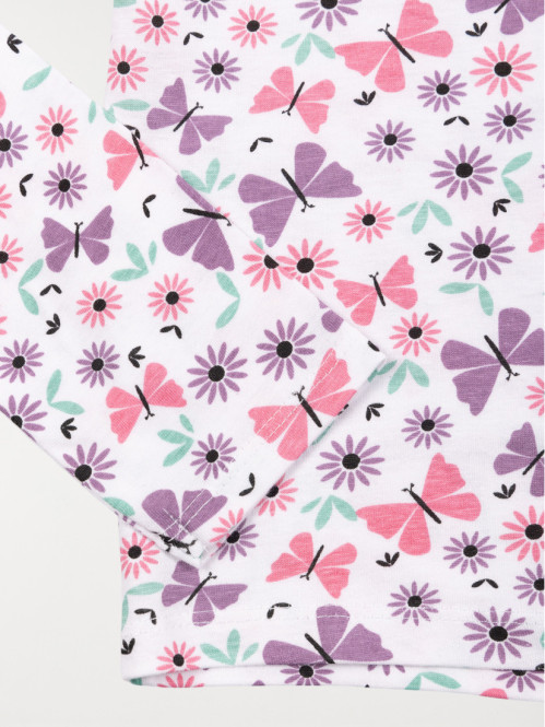 Tee-shirt imprimé papillon...