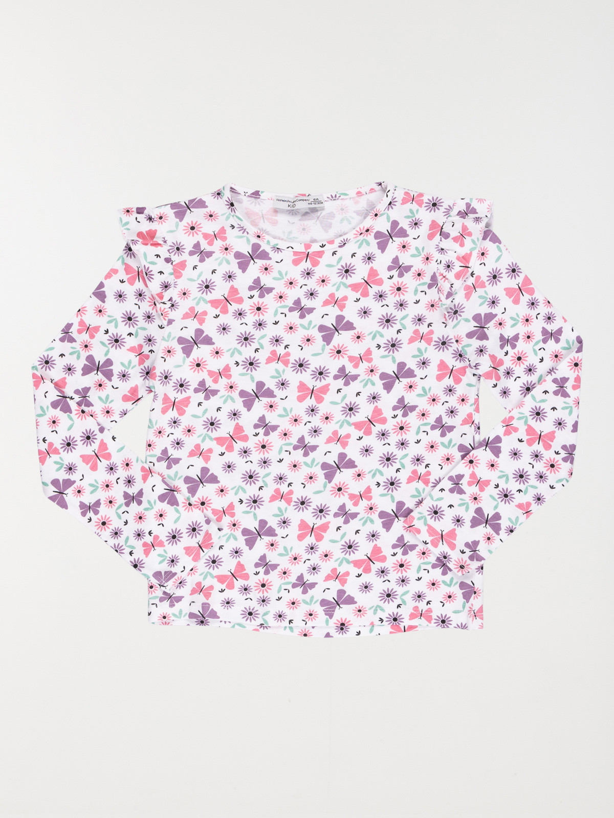 Tee-shirt imprimé papillon fille (3-12A)